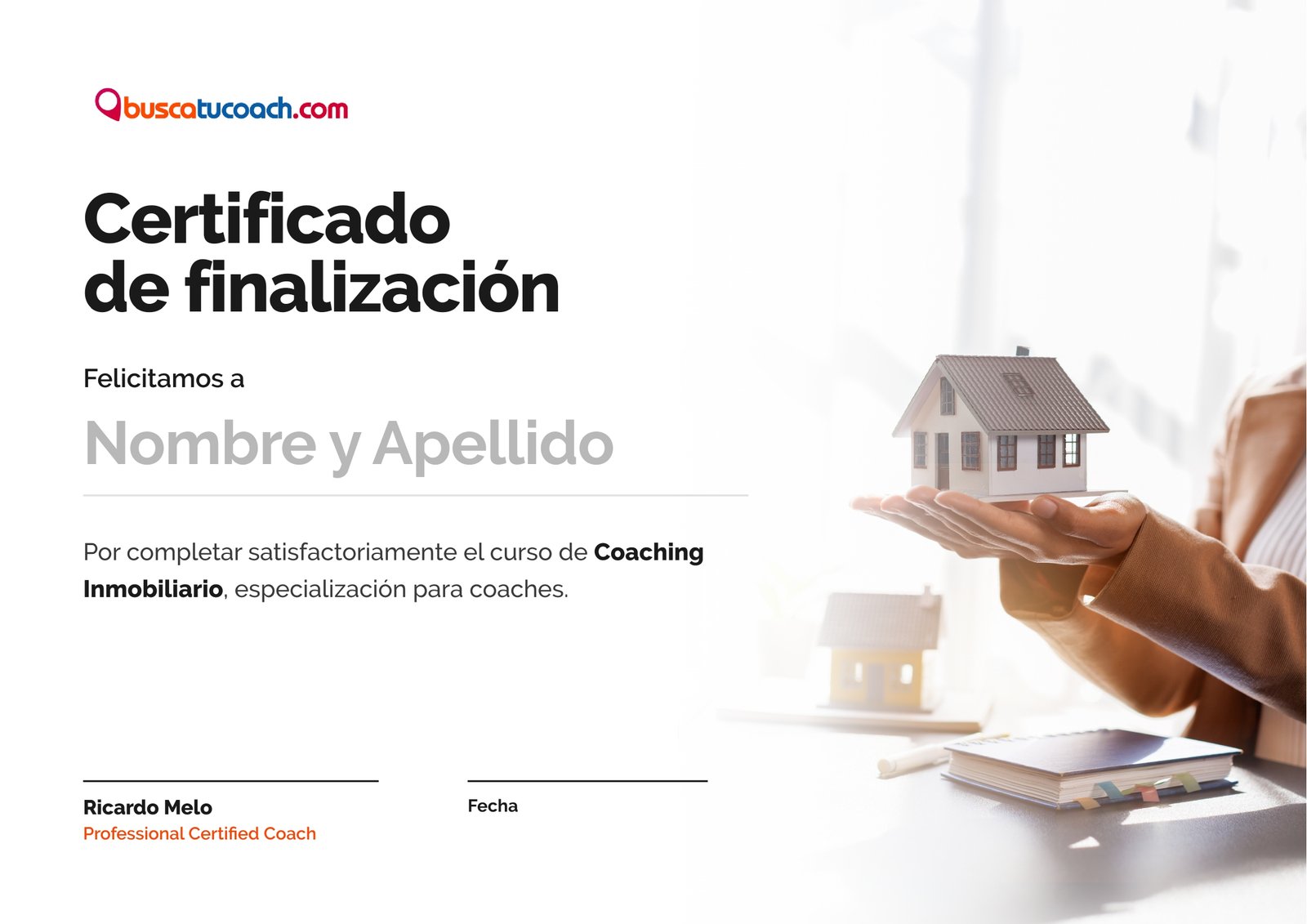 Certificado de Coach Inmobiliario